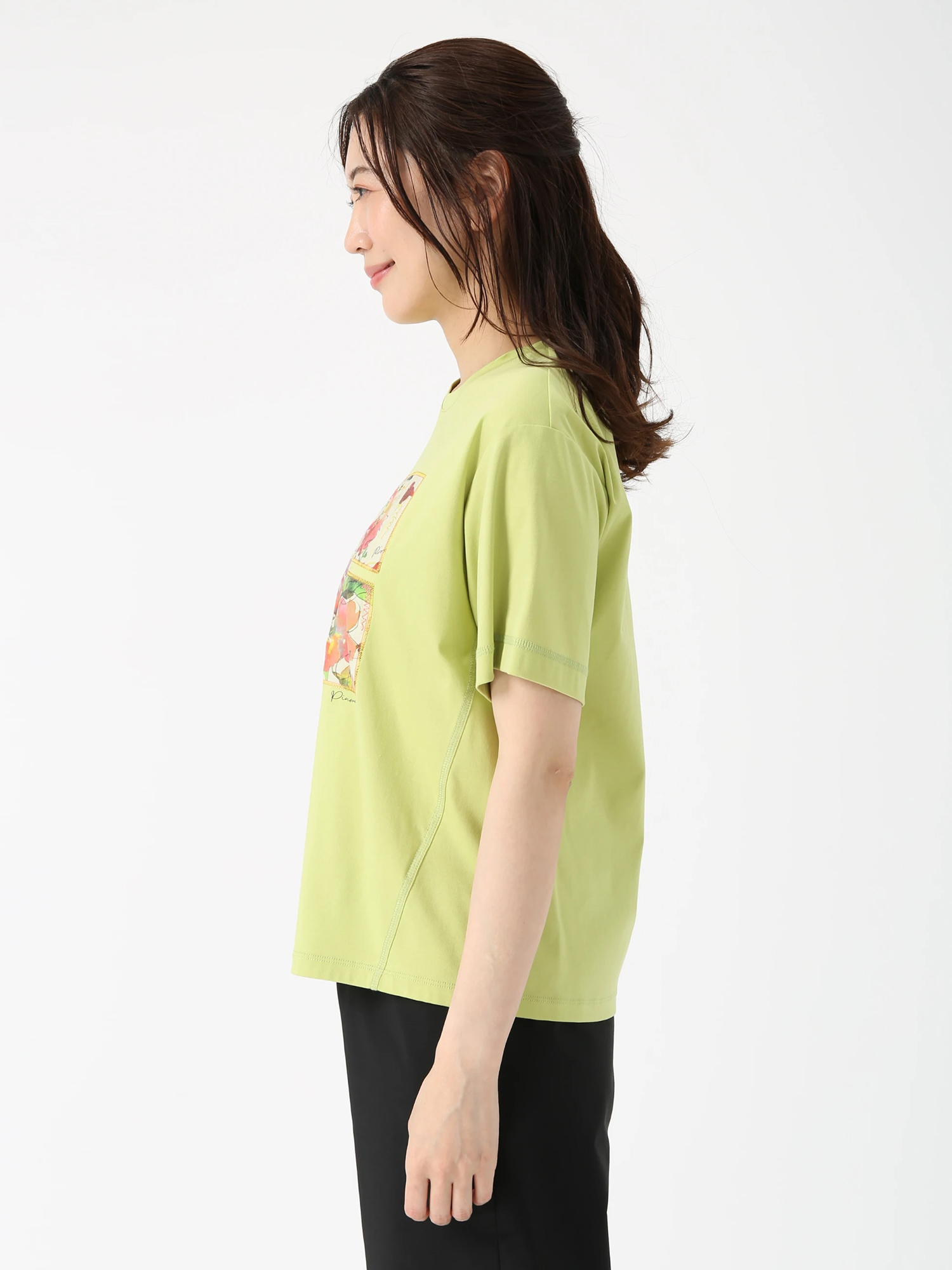 予約】チェルシーフラワー カットソー Tシャツ ｜ PINORE（ピノーレ