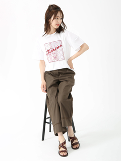 PINORE(ピノーレ) |レースコンビクロス パンツ