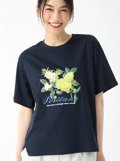 PINORE(ピノーレ) |POSITANO シトラスロゴ カットソー Tシャツ