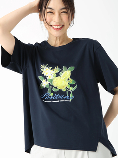 PINORE(ピノーレ) |POSITANO シトラスロゴ カットソー Tシャツ