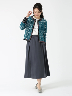 PINORE(ピノーレ) |【水野美紀さん着用モデル】フィブリルキュプラ スカート
