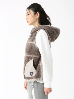 PINORE(ピノーレ) |コンビネーションボア ジレ ベスト