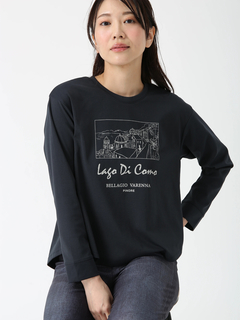 PINORE(ピノーレ) |【水野美紀さん着用モデル】テクニカル カットソー ロンT Tシャツ