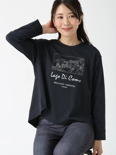 PINORE(ピノーレ) |【水野美紀さん着用モデル】テクニカル カットソー ロンT Tシャツ