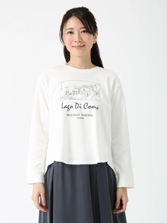 PINORE(ピノーレ) |【水野美紀さん着用モデル】テクニカル カットソー ロンT Tシャツ