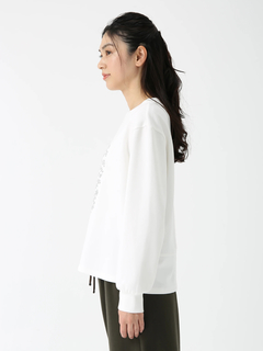 PINORE(ピノーレ) |フロッキープリント ロンT Tシャツ カットソー