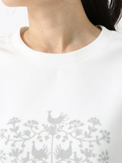 PINORE(ピノーレ) |フロッキープリント ロンT Tシャツ カットソー