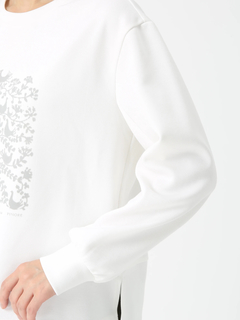 PINORE(ピノーレ) |フロッキープリント ロンT Tシャツ カットソー
