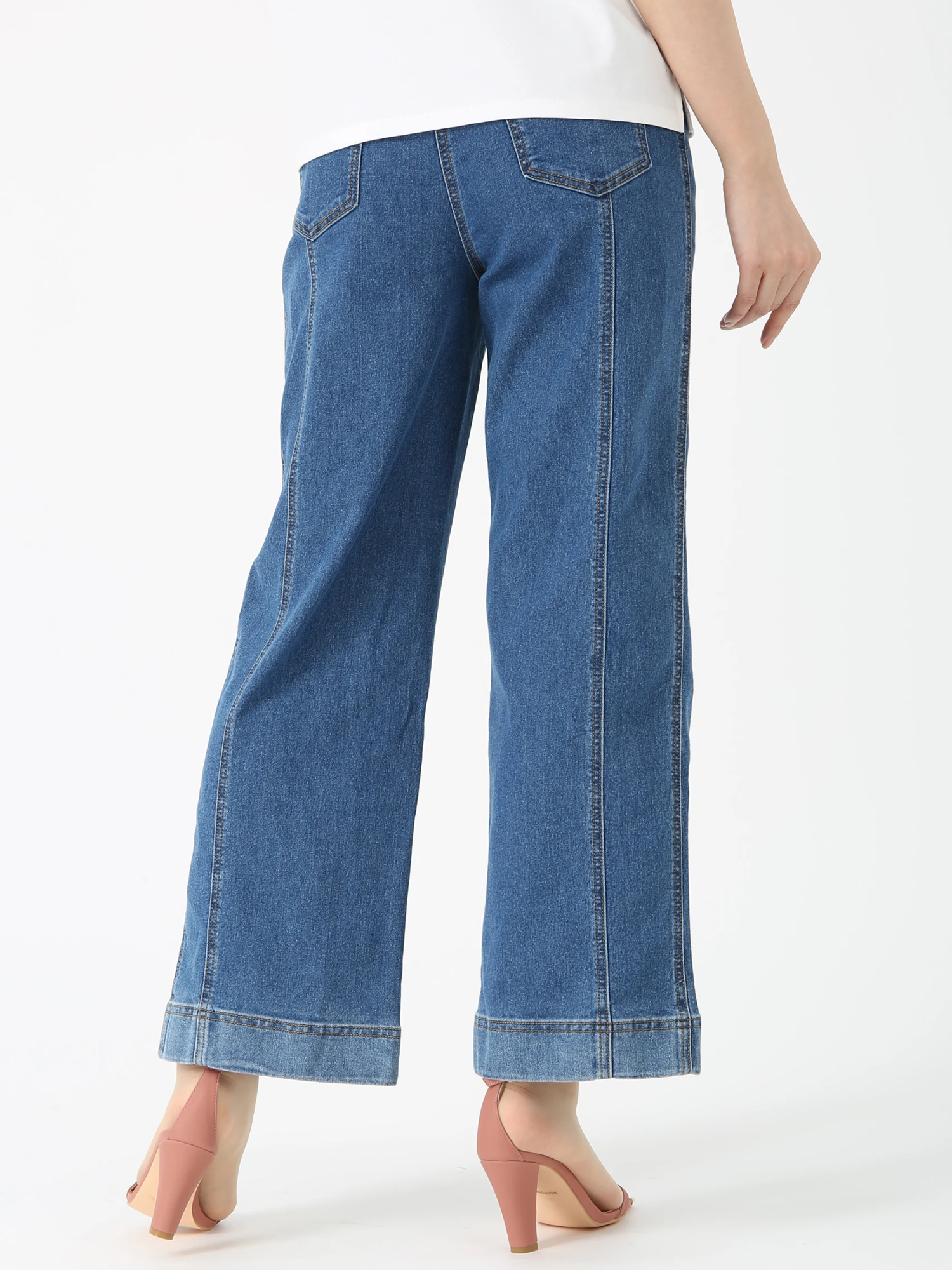 リメイク風 デニム パンツ ジーパン ｜ JUDY COLLECTION