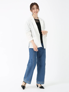 JUDY COLLECTION(ジュディコレクション) |サラサラ トリコット ジャケット