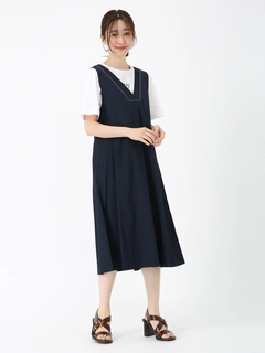 JUDY COLLECTION(ジュディコレクション) |ソフト ツイル ワンピース ジャンパースカート ジャンスカ