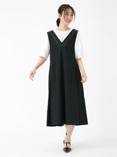 JUDY COLLECTION(ジュディコレクション) |ソフト ツイル ワンピース ジャンパースカート ジャンスカ