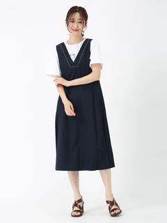 JUDY COLLECTION(ジュディコレクション) |ソフト ツイル ワンピース ジャンパースカート ジャンスカ