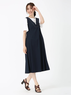 JUDY COLLECTION(ジュディコレクション) |ソフト ツイル ワンピース ジャンパースカート ジャンスカ