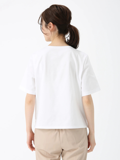 JUDY COLLECTION(ジュディコレクション) |【日本製】レリーフ フラワー Ｔシャツ