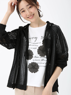 JUDY COLLECTION(ジュディコレクション) |ペーパー レーヨン ニット カーディガン セーター