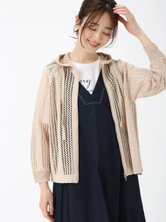 JUDY COLLECTION(ジュディコレクション) |ペーパー レーヨン ニット カーディガン セーター