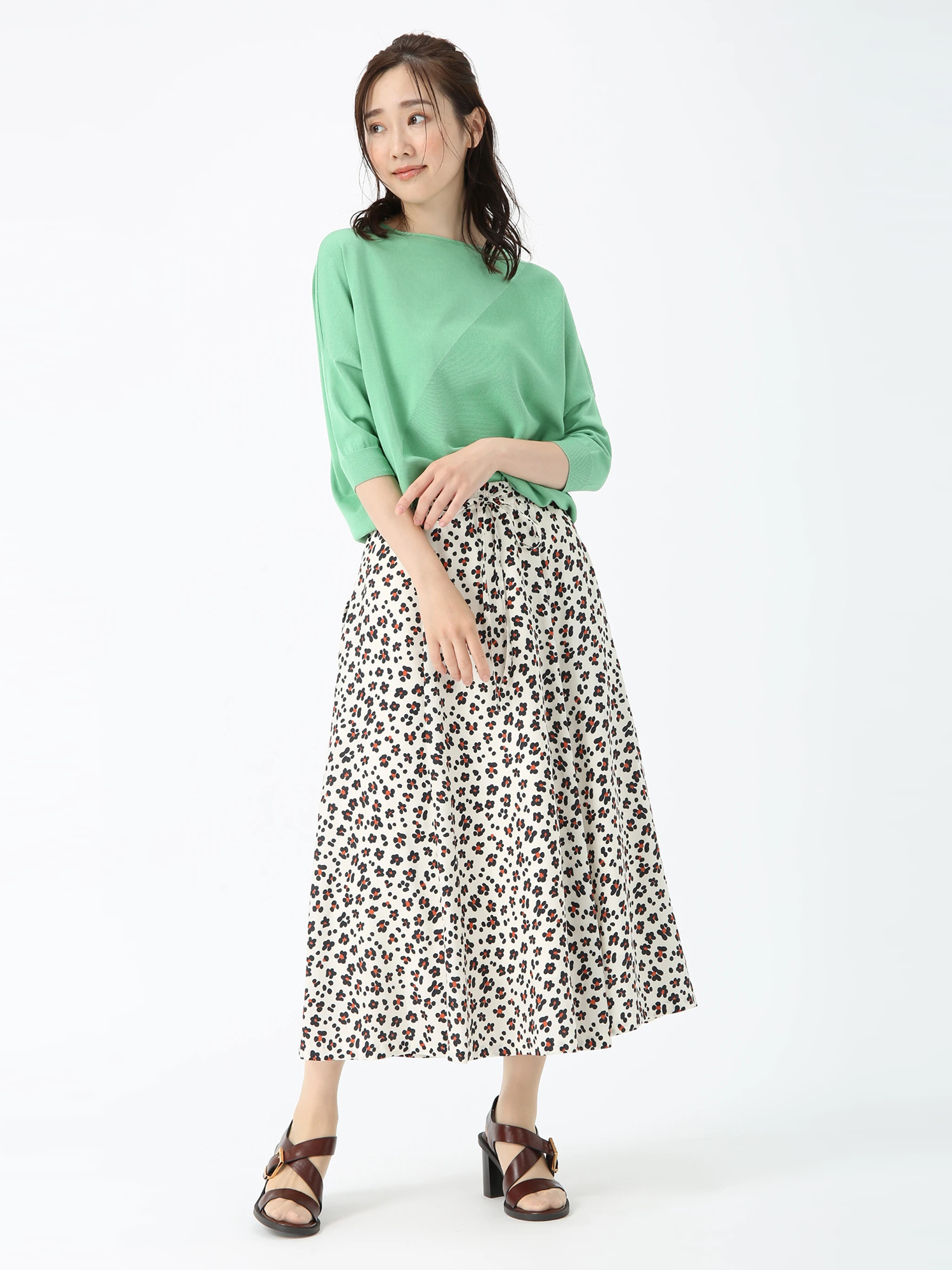 新品タグ付✨Rosy Monster fuwaly jacquard スカート FASACコラボ アニマルフラワー スカート ｜ JUDY COLLECTION
