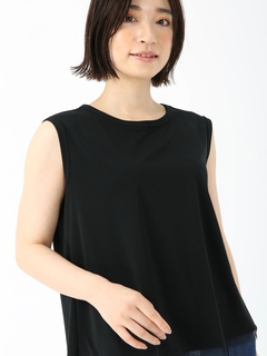 JUDY COLLECTION(ジュディコレクション) |【日本製】ハイツイストジャージ ノースリーブ プルオーバー