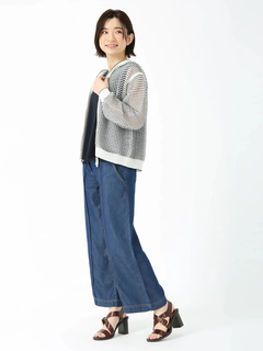 JUDY COLLECTION(ジュディコレクション) |【日本製】ハイツイストジャージ ノースリーブ プルオーバー