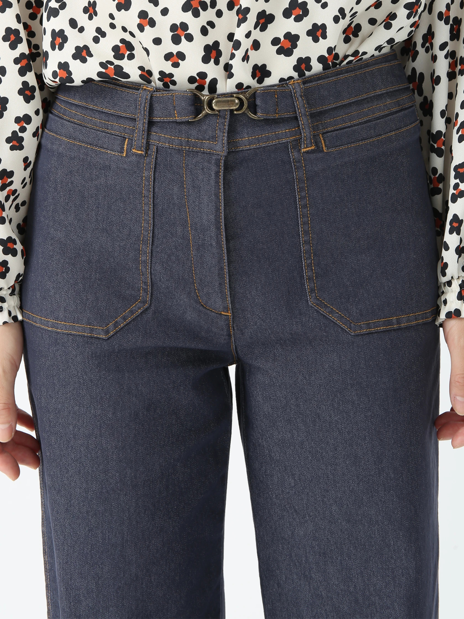 ライトストレッチ デニム パンツ ｜ JUDY COLLECTION（ジュディ