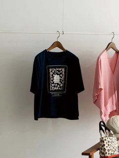 JUDY COLLECTION(ジュディコレクション) |【日本製】アニマルフレーム Tシャツ プリントT
