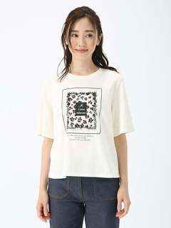 JUDY COLLECTION(ジュディコレクション) |【日本製】アニマルフレーム Tシャツ プリントT