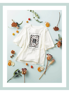 JUDY COLLECTION(ジュディコレクション) |【日本製】アニマルフレーム Tシャツ プリントT
