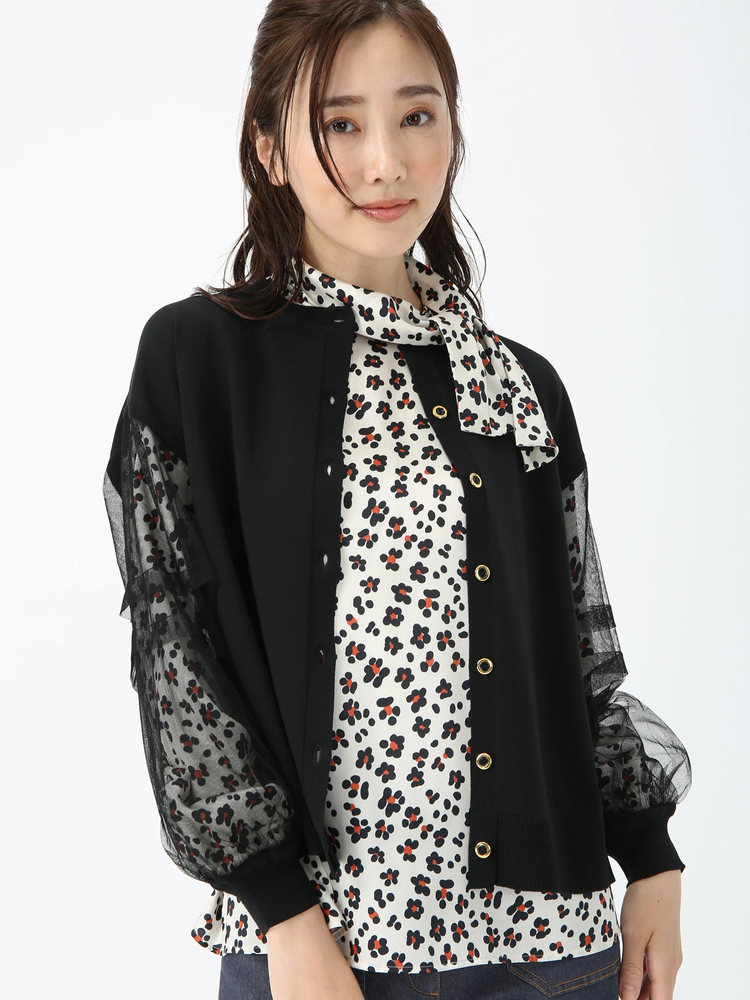 JUDY COLLECTION(ジュディコレクション) |コンパクトシアー カーディガン