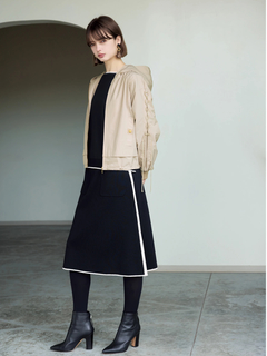 JUDY COLLECTION(ジュディコレクション) |フレッシュポーションキルトダウン ブルゾン ジャケット フーディ
