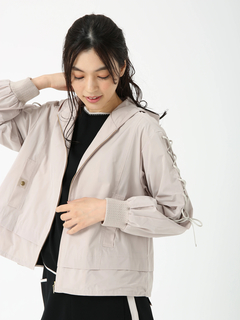 JUDY COLLECTION(ジュディコレクション) |フレッシュポーションキルトダウン ブルゾン ジャケット フーディ