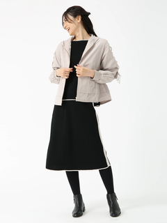 JUDY COLLECTION(ジュディコレクション) |フレッシュポーションキルトダウン ブルゾン ジャケット フーディ