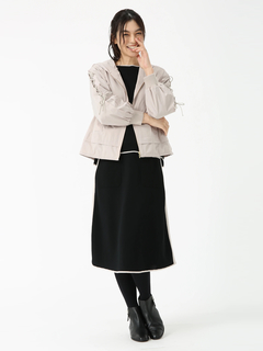 JUDY COLLECTION(ジュディコレクション) |フレッシュポーションキルトダウン ブルゾン ジャケット フーディ