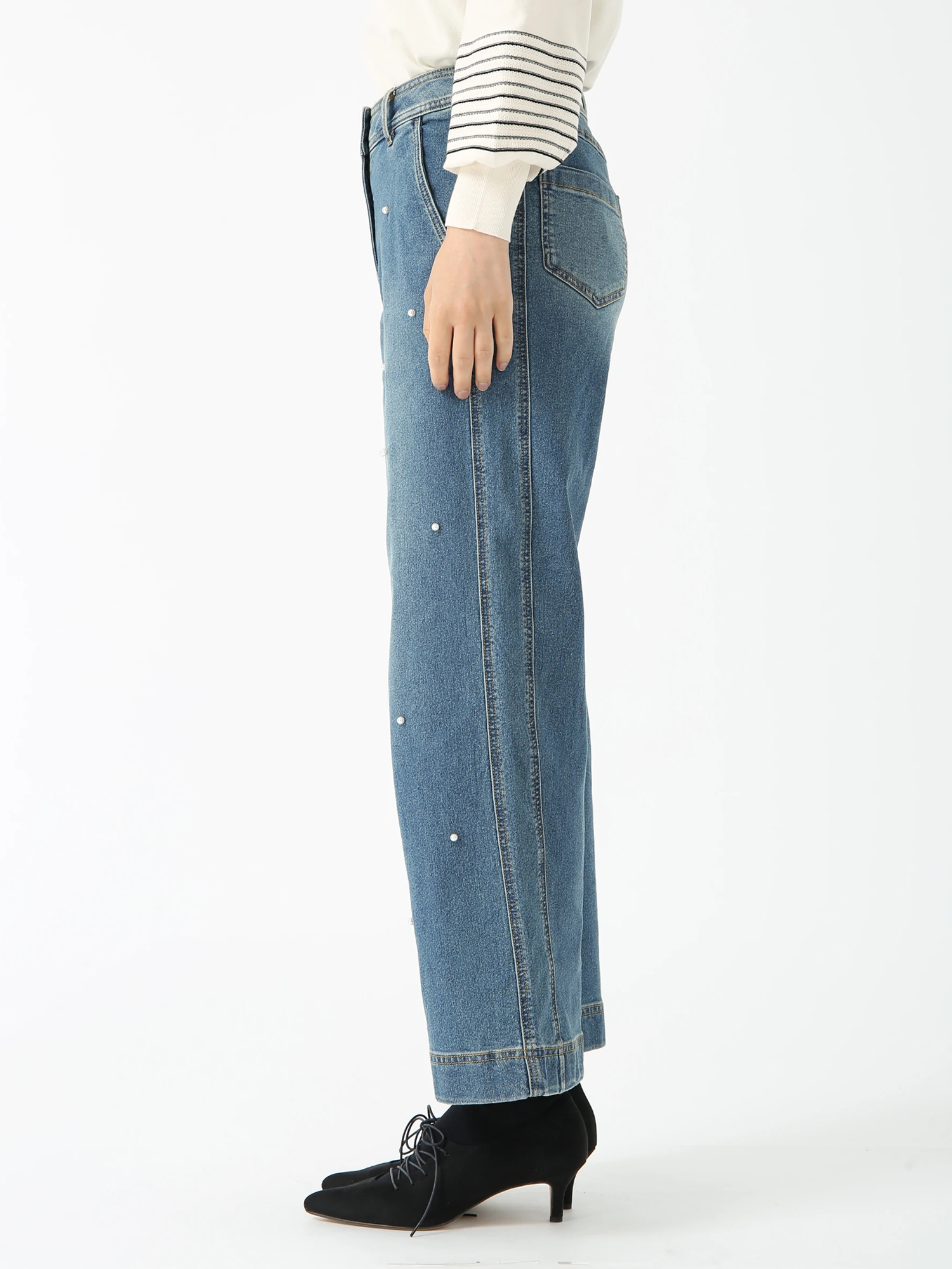 デコレーション デニム パンツ ｜ JUDY COLLECTION（ジュディ