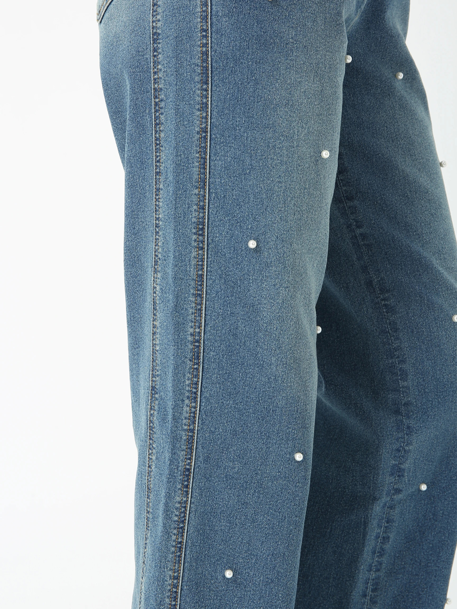 タグ付新品未着用　JUDY ジュディパンツ デコレーション デニム パンツ ｜ JUDY COLLECTION（ジュディ