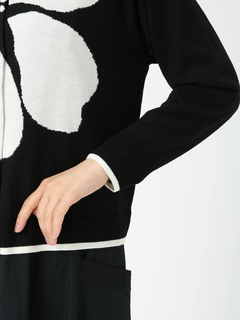 JUDY COLLECTION(ジュディコレクション) |フラワーシルエット カーディガン