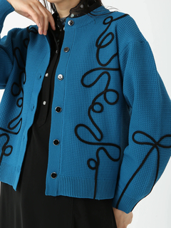 JUDY COLLECTION(ジュディコレクション) |ネオンコード カーディガン ニット セーター