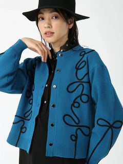 JUDY COLLECTION(ジュディコレクション) |ネオンコード カーディガン ニット セーター