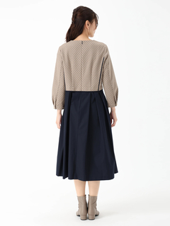 JUDY COLLECTION(ジュディコレクション) |タイルジャガード ワンピース ドレス