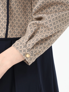 JUDY COLLECTION(ジュディコレクション) |タイルジャガード ワンピース ドレス