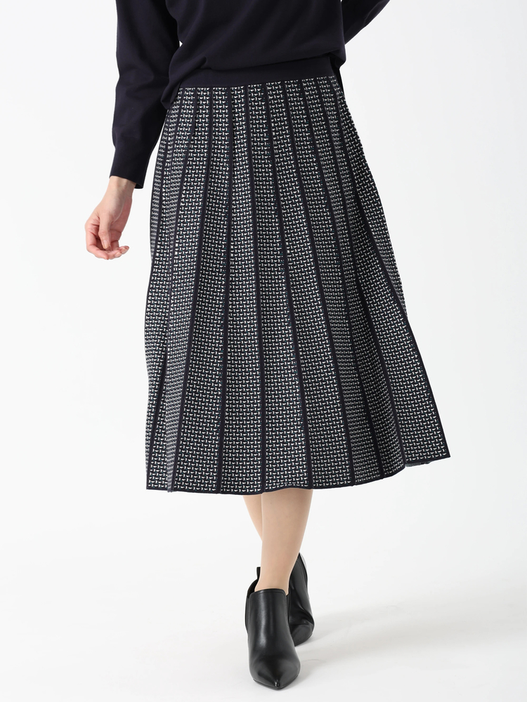 JUDY COLLECTION(ジュディコレクション) |インターシャジャカード スカート