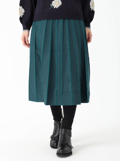 JUDY COLLECTION(ジュディコレクション) |インターシャジャカード スカート