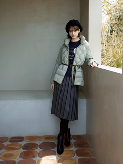 JUDY COLLECTION(ジュディコレクション) |インターシャジャカード スカート