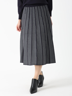 JUDY COLLECTION(ジュディコレクション) |インターシャジャカード スカート