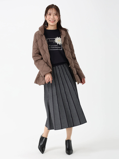 JUDY COLLECTION(ジュディコレクション) |インターシャジャカード スカート