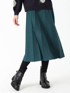 JUDY COLLECTION(ジュディコレクション) |インターシャジャカード スカート