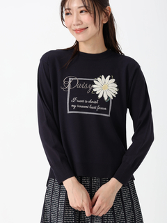 JUDY COLLECTION(ジュディコレクション) |インターシャジャカード ニット セーター