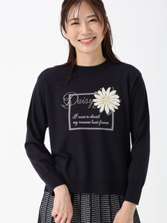 JUDY COLLECTION(ジュディコレクション) |インターシャジャカード ニット セーター