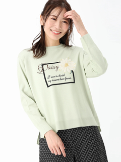 JUDY COLLECTION(ジュディコレクション) |インターシャジャカード ニット セーター