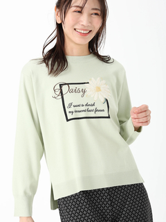 JUDY COLLECTION(ジュディコレクション) |インターシャジャカード ニット セーター